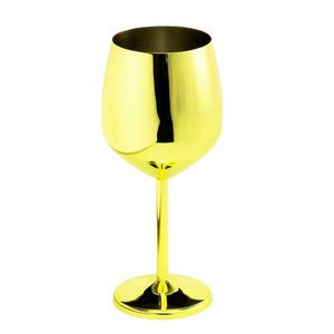 Custom Stemmed Metal Wine <b>Glass</b> Unique Wine Goblets Stainless Steel Wine <b>Glasses</b> <b>Set</b> for Party Office Wedding Anniversary - Product Image 1