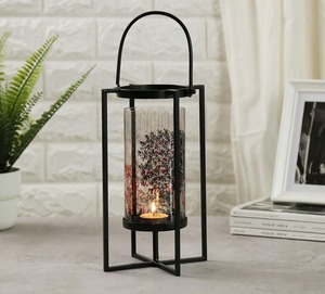 High Quality Glass Metal Candle <b>Lantern</b> Best Price for Home & Hotel Decoration New Design Christmas Available <b>Large</b> Small Sizes - Product Image 2