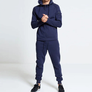 Hot Selling Premium Quality Men's Pullover Tracksuit for Winter Breathable 2-Piece <b>Set</b> Customized Logo Men's Tracksuit - Product Image 2