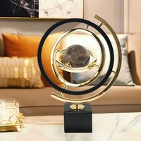 Impresionante objeto de mesa Premium, pieza decorativa única y elegante, perfecta para espacios contemporáneos de hogar u oficina