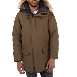 Vente en gros parka veste longue taille plus manteaux de pluie qualité supérieure parka d'hiver pour hommes veste bouffante épaisse et chaude veste à bulles pour hommes - Product Image 1