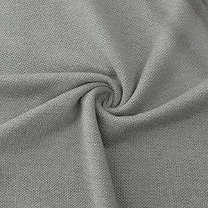 ¡La mejor edición de estilo informal personalizado para mujeres para Polos patrón sólido con decoración de insignia de punto transpirable ahora a un precio! - Product Image 5