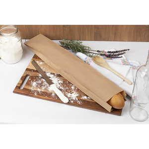 Bolsas de Papel Kraft para Alimentos 5x50cm, 1000 Unidades, B2B - Product Image 1