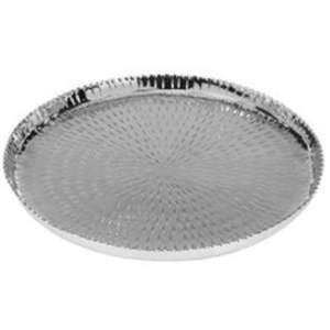 Plateau de service en métal galvanisé d'inspiration vintage Idéal pour la décoration de table de ferme rustique ou pour servir des boissons lors d'événements sociaux - Product Image 1