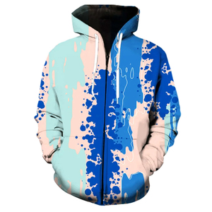 Sweat à capuche en molleton épais par sublimation, imprimé sur mesure, vêtements de sport décontractés, vente en gros, sweat à capuche personnalisé pour homme avec poche kangourou - Product Image 4