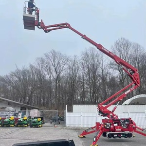 Buy Good Quality Cherry Picker <b>Boom</b> Lift Hydraulic Self Propelled Articulated Aerial Lift Cherry Picker - Product Image 5