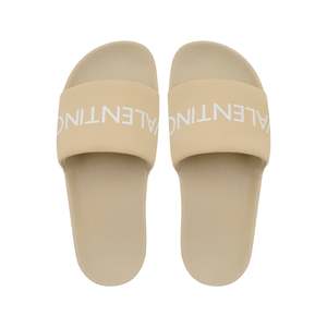 For Valentino Logo Lettering Nude <b>Slides</b> for Slippers - Product Image 4
