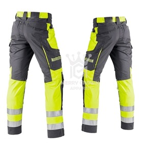 Pantalon de travail décontracté pour homme, coupe droite, 100% coton, léger, avec braguette à boutons, en velours côtelé, couleur unie, imperméable, respirant et écologique - Product Image 2