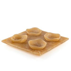 Juego de 4 Tazones de Resina Epoxi con Bandeja y Caja de Regalo, Tazones Hechos a Mano para Postres, Chocolate, Dulces y Frutos Secos, para Eid y Ramadán - Product Image 2