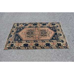 Antique Brown Black 3.6X5.6 ft Tapis Turc Classique Grande Surface Laine Seagrass Latex Rectangulaire Patchwork pour Couloir Chambre Décor - Product Image 4