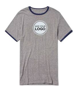 4.8 once 50% polyester/50% coton jersey tricot ringer t-shirt - Product Image 2