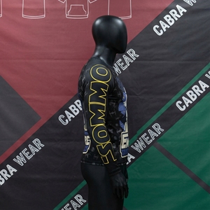Custom Men's Jiu Jitsu <b>Rashguard</b> | Lightweight Compression Wear | Anti-Slip Fit | Spandex/Polyester | Breathable Quick Dry | - Product Image 3