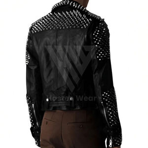 Chaqueta de Cuero de Primera Calidad para Hombre, el Mejor Estilo, Secado Rápido, con Mangas Largas, Chaquetas de Cuero en Oferta - Product Image 4
