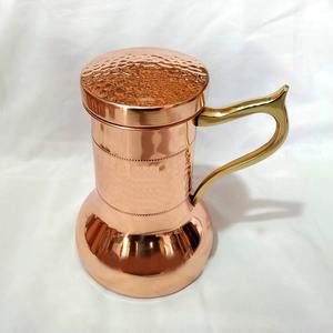 Jarra de Cobre de Doble Pared Personalizable de Tendencia Industrial, Diseño a Prueba de Fugas, Antimicrobiana, Mantiene el Agua Fresca y Refrescante - Product Image 6