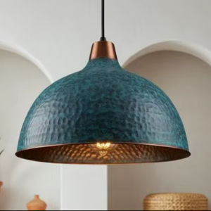 <b>Decorative</b> Metal Pendant Lamp Artistic <b>Hanging</b> <b>Ceiling</b> Light For Modern Minimalist And Industrial Interior Design - Product Image 1