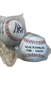 Balle de baseball Maximus NB-1000 super durable tout temps à usage professionnel balle en PU avec une forte adhérence Logo personnalisé - Product Image 3
