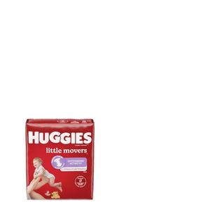 Pañales Huggies Talla 6, Pañales para Bebés Little Movers, Talla 6 (más de 35 lbs), 96 Unidades (2 Paquetes de 48) - Product Image 1