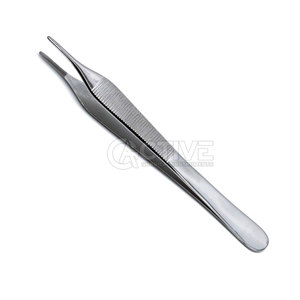 Pince à tissus Adson de haute qualité 12cm Instruments chirurgicaux en acier inoxydable pince à tissus Adson autoclavable - Product Image 1