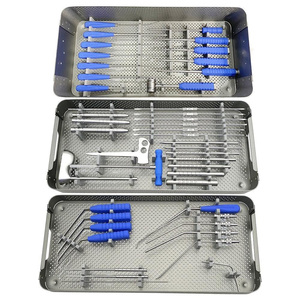 Ensemble d'instruments de chirurgie endoscopique de la colonne vertébrale biportale manuelle professionnelle outils chirurgicaux orthopédiques unilatéraux - Product Image 1