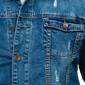 Bleu Jeans Vestes Pour Hommes Vestes Pour Hommes, Homme Vestes, Veste Pour Homme Personnalisé Printemps Automne Hommes Casual Hommes - Product Image 6