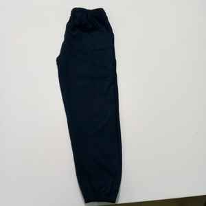 Pantalon de jogging d'hiver pour homme, couleur unie, 100% coton respirant, avec taille élastique et cordon de serrage réglable - Product Image 5