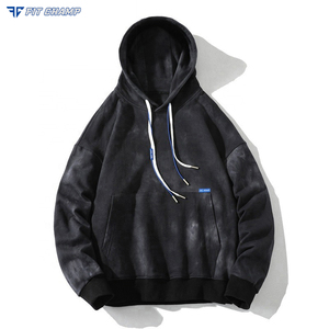 Sweat à capuche unisexe en molleton satiné de haute qualité pour homme, hiver, couleur unie, logo personnalisé, poches XL, vente en gros, service OEM, vierge - Product Image 4