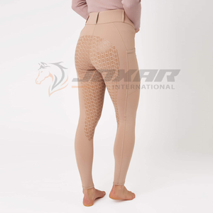 Jodhpurs นักขี่ม้าที่มีน้ำหนักเบามีตะเข็บเสริมตามหลักสรีรศาสตร์พอดีเนื้อผ้าทนทานต่อความชื้นและประสิทธิภาพการขับขี่ - Product Image 3