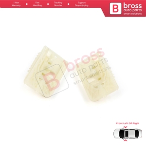 คลิปซ่อมชุดมอเตอร์กระจกหน้าต่าง BWR1171+BWR1172 1+2 ด้านหน้าซ้ายหรือขวา สำหรับ Focus MK3 Astra J Golf MK7 5G 4/5 ประตู - Product Image 2