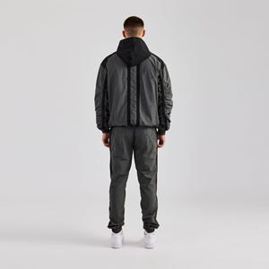 Ensembles de coupe-vent Streetwear de haute qualité Survêtements coupe-vent réglables en nylon lourd personnalisés de couleur - Product Image 2