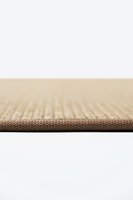 Tapis en sisal naturel de qualité supérieure, avec bordure en jute, couleur unie, style moderne, tissé, respirant, résistant aux taches, antibactérien
