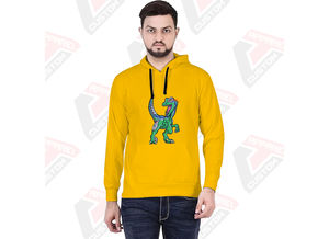 Sudadera con Capucha Ultra Cómoda para Hombre, 100% Algodón Premium, Suave, Ecológica, Transpirable, Diseño Bordado Invernal, Lavado a la Piedra, con Cuentas - Product Image 6