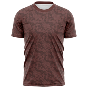 T-shirts Homme Slim Fit Légers de Qualité Supérieure à Faible MOQ, Manches Courtes, Col Rond, Collection Été, Impression Frontale Sublimée - Product Image 5