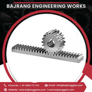 Nueva colección Diseño industrial Estante de engranajes helicoidales de acero de tamaño personalizado Nueva Aplicación de puerta corredera de tallado forjado a buen precio - Product Image 6