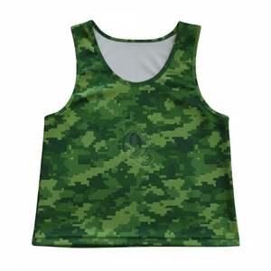 Chaleco de Entrenamiento de Lacrosse Amarillo Neón Personalizado, Ligero, de Malla, Secado Rápido, de Poliéster, para Práctica y Partidos, para Jóvenes y Adultos - Product Image 5