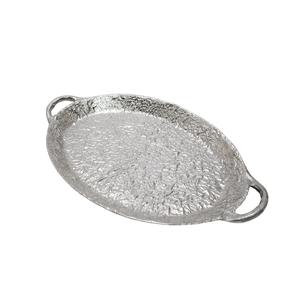 Plato de Servir Decorativo de Aluminio de Diseño Moderno para Decoración Festiva de Mesa, Agrega un Toque a la Presentación de la Comida - Product Image 1
