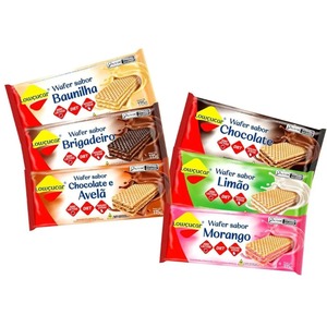 Galletas Wafer Premium Bajas en Azúcar, Sin Azúcar, Sabores Surtidos, 115g 90g 60g, Snack Saludable Integral para Dieta - Product Image 3
