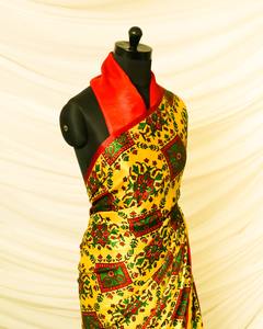 Nuevo Saree de Algodón Puro Mul Estampado a Mano de Primera Calidad, Unisex, para Fiestas, Listo para Exportar, UDDUP, India, Pakistán - Product Image 2