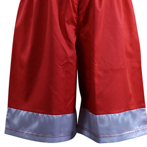 Pantalones cortos de boxeo de talla grande precio al por mayor servicio OEM pantalones cortos de color sólido lucha personalizados último diseño para hombres - Product Image 5