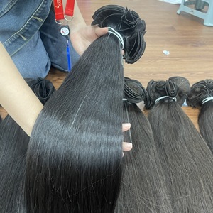 NOUVEAU DESIGN Cheveux noués à la main Extension de cheveux humains vietnamiens avec prix de gros Produit prêt à expédier - Product Image 3