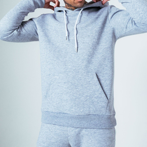 Conjuntos Deportivos Casuales con Capucha para Hombre para Gimnasio y Correr al Aire Libre - 100% Algodón Felpa Transpirable Movimiento Suave y Comodidad de Flujo de Aire - Product Image 4