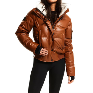 Venta al por mayor de chaquetas de invierno de las mujeres abrigos cálidos y ligeros con aislamiento de primera calidad para el clima frío Puffer Chaquetas - Product Image 3