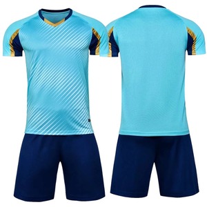 ชุดเสื้อเจอร์ซีย์สำหรับเด็กผู้ใหญ่เด็กผู้ชายเด็กผู้หญิงชุดเล่นฟุตบอลแขนสั้นชุดนักเรียนฟุตบอลฟิตเนสชุดวอร์ม04 - Product Image 3