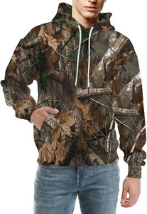 Sudadera con Capucha de Camuflaje Transpirable con Estampado 3D Unisex para Verano 2026, Ropa Deportiva de Manga Larga para Caza en el Bosque - Product Image 5