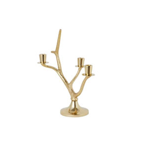 Bougeoir en aluminium décoratif de conception standard de qualité supérieure pour les cadeaux de fêtes de mariage d'hôtel à la maison pour l'anniversaire de Noël - Product Image 1