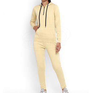 Vente directe d'usine, nouveau style, survêtement pour femmes à capuche, taille plus, respirant, qualité supérieure, logo personnalisé - Product Image 1