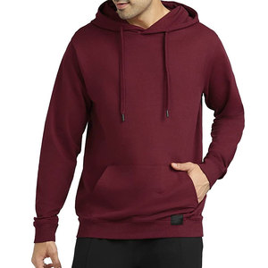 Pulls à capuche pour hommes d'automne - Couleur et logo personnalisés, polaire en coton/bambou, séchage rapide, respirant, vêtements de rue - Product Image 1