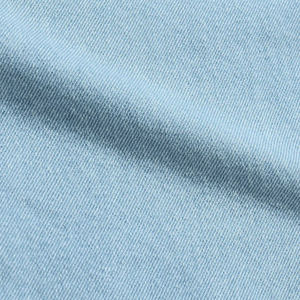 Summer <b>Men's</b> High-Grade Solid Color Straight <b>Jeans</b> Pure Cotton Denim Baggy Pants Loose <b>Wide</b>-<b>Leg</b> Casual High Street - Product Image 5