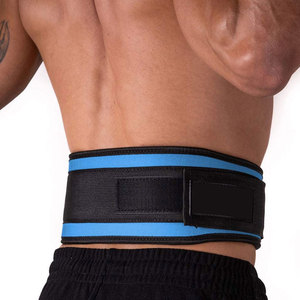 Real Neoprene Weightlifting Belt Hot Selling Gym Fitness Belt Light <b>Weight</b> <b>Training</b> Neoprene Belt - Product Image 6