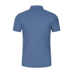 Venta al por mayor de calidad superior Logo Polos Dry Fit Golf manga corta Camiseta humedad Wicking cuello Casual hombres Polos - Product Image 6