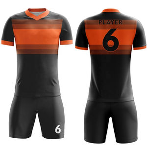 2025 Nueva camiseta de fútbol para hombres, conjunto personalizado, uniforme de fútbol de tela sublimada de secado rápido, uniforme de fútbol profesional 3D - Product Image 1